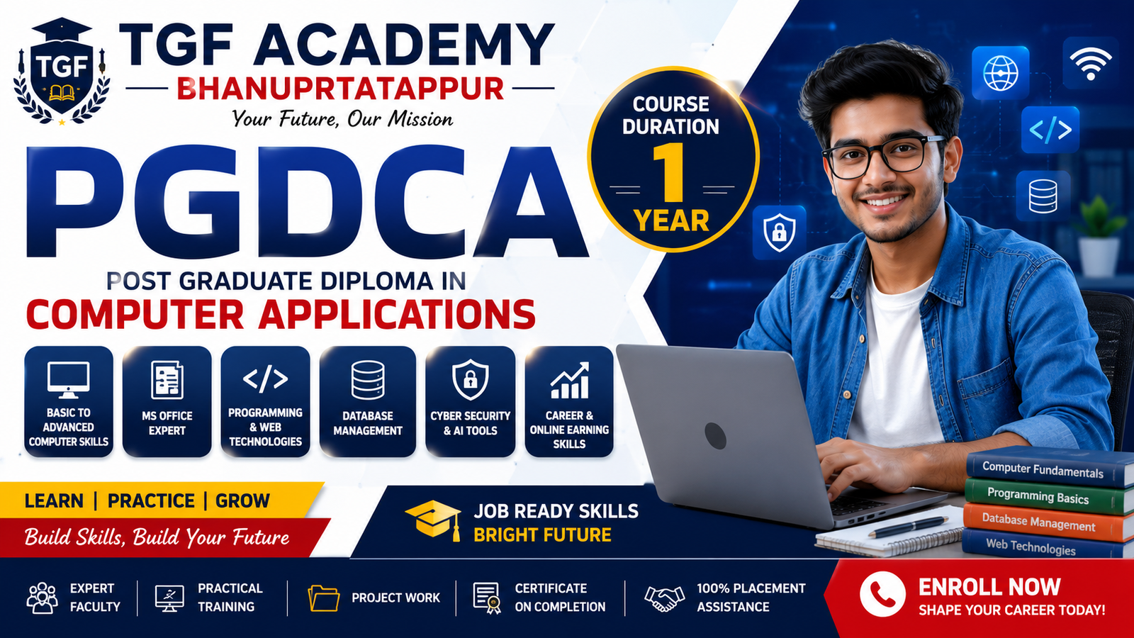 PGDCA (Post Graduate Diploma in Computer Applications)